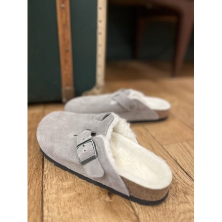 BOSTON VL SHEARLING GRIS