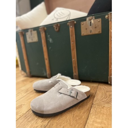 BOSTON VL SHEARLING GRIS