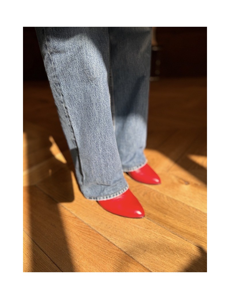 BOOTS 80'S ROUGE