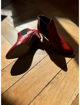 BOOTS 80'S ROUGE