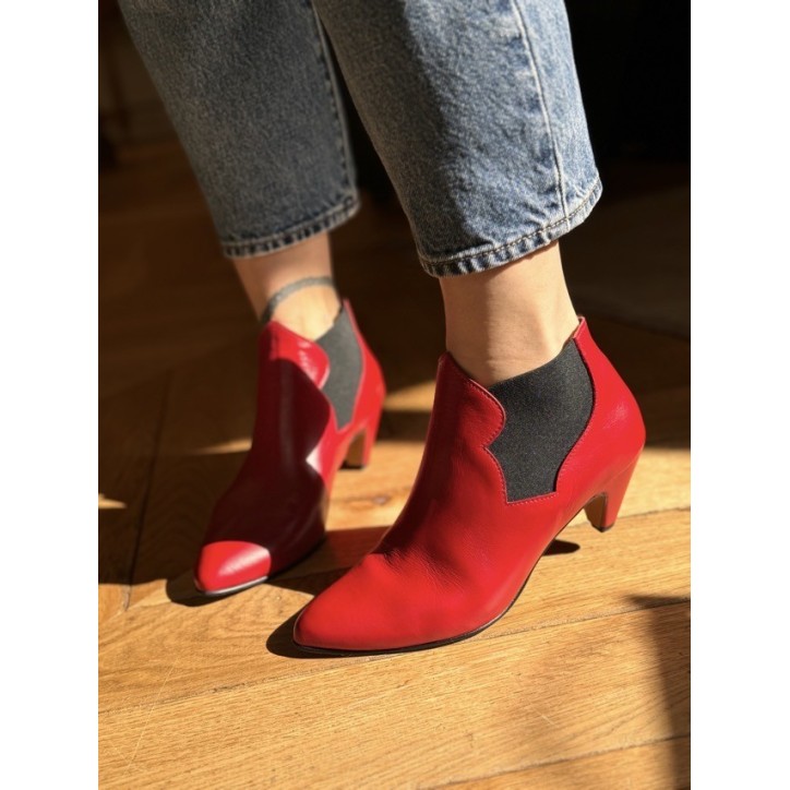 BOOTS 80'S ROUGE BOOTS 80'S ROUGE