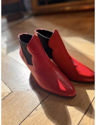BOOTS 80'S ROUGE