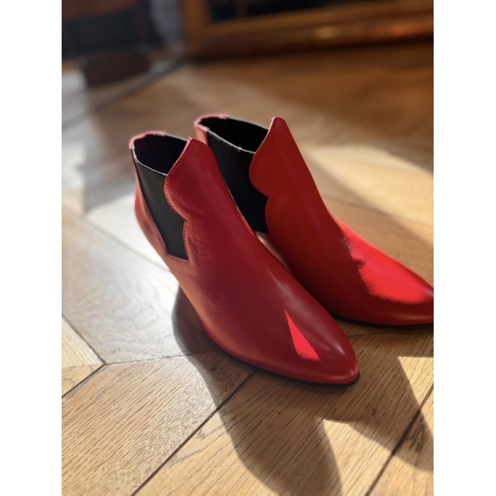 BOOTS 80'S ROUGE BOOTS 80'S ROUGE