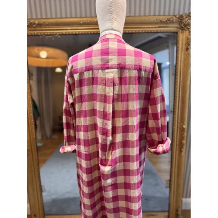 ROBE VICHY FRAMBOISE ROBE VICHY FRAMBOISE