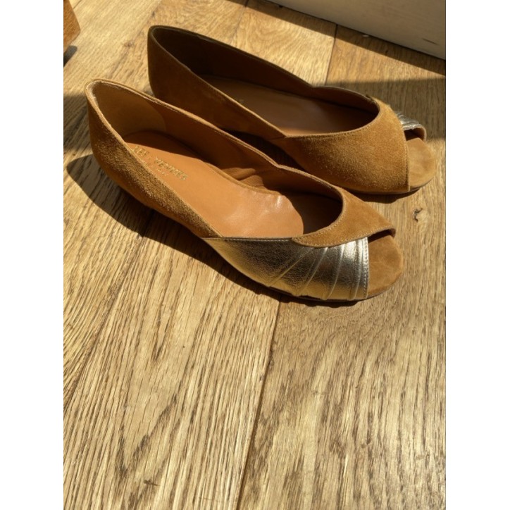BALLERINE OPEN TOE CAMEL BALLERINE OPEN TOE CAMEL