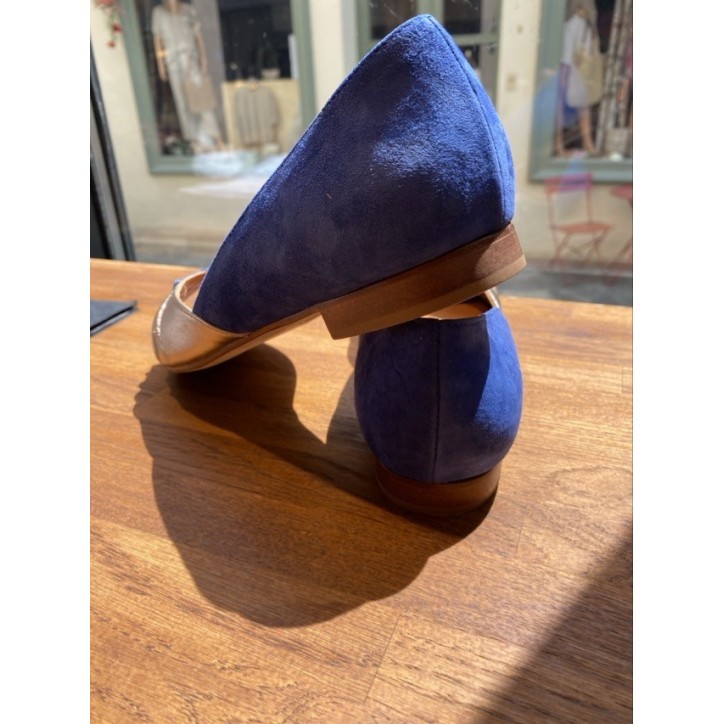 BALLERINE OPEN TOE BLEUE BALLERINE OPEN TOE BLEUE