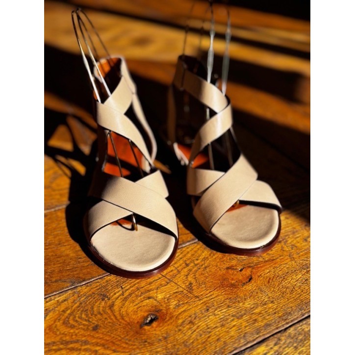 SANDALE BEIGE SANDALE BEIGE