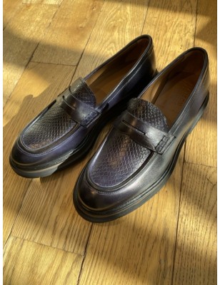 MOCASSIN MONA DEEP BLUE