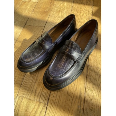 MOCASSIN MONA DEEP BLUE