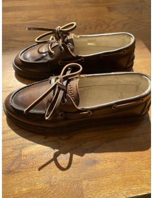 MOCASSIN ETNIC BROWN CUIR