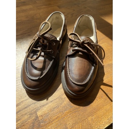 MOCASSIN ETNIC BROWN CUIR