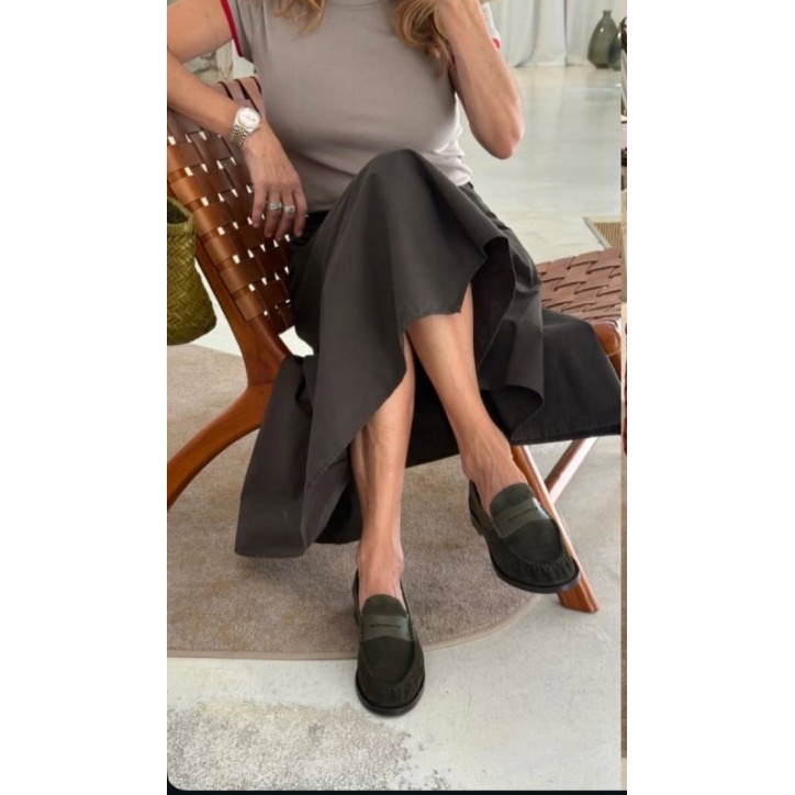 PENNY LOAFER SUEDE KAKI PENNY LOAFER SUEDE KAKI