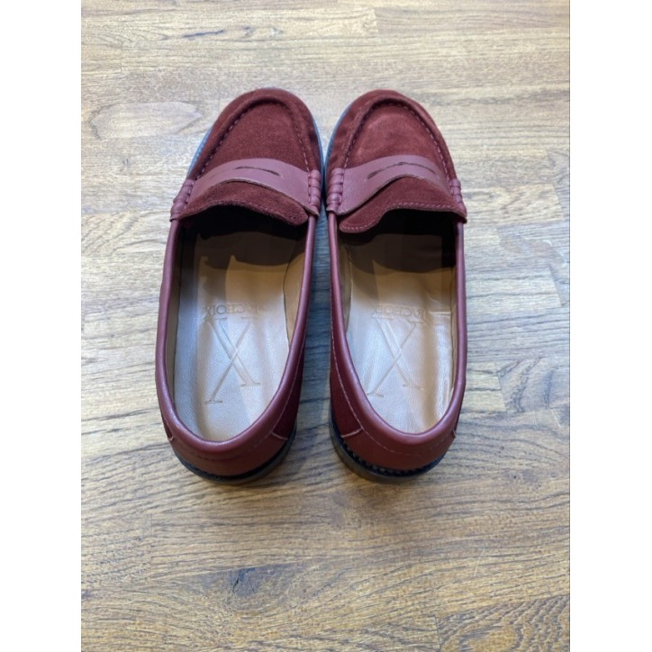 PENNY LOAFER SUEDE BORDEAUX PENNY LOAFER SUEDE BORDEAUX