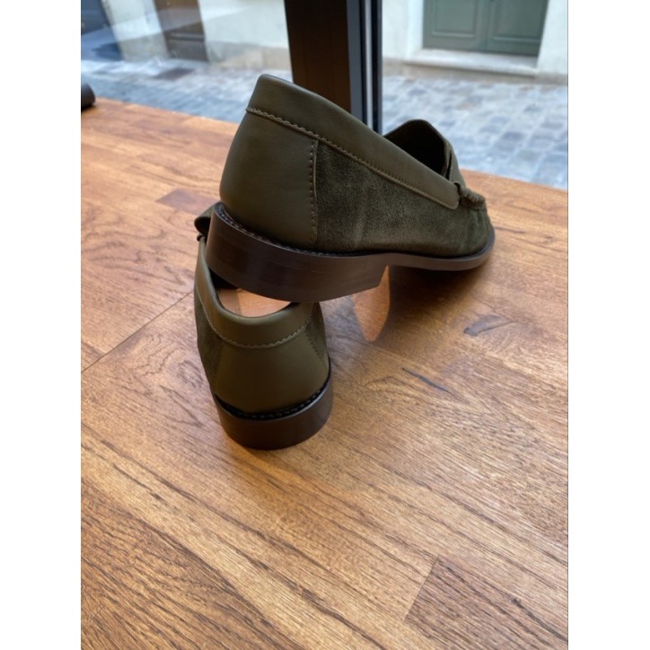 PENNY LOAFER SUEDE KAKI PENNY LOAFER SUEDE KAKI