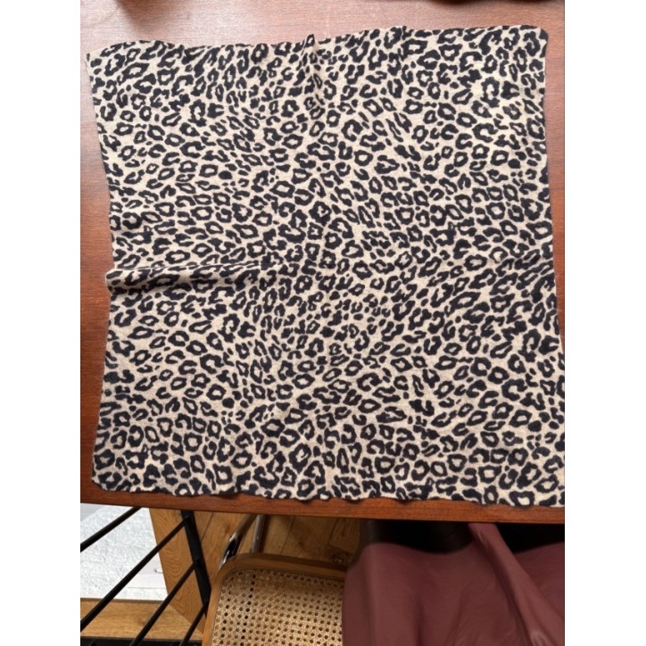 BANDANA CACHEMIRE LEOPARD