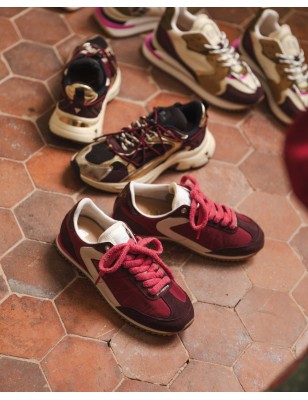 SNEAKERS LINA BORDEAUX