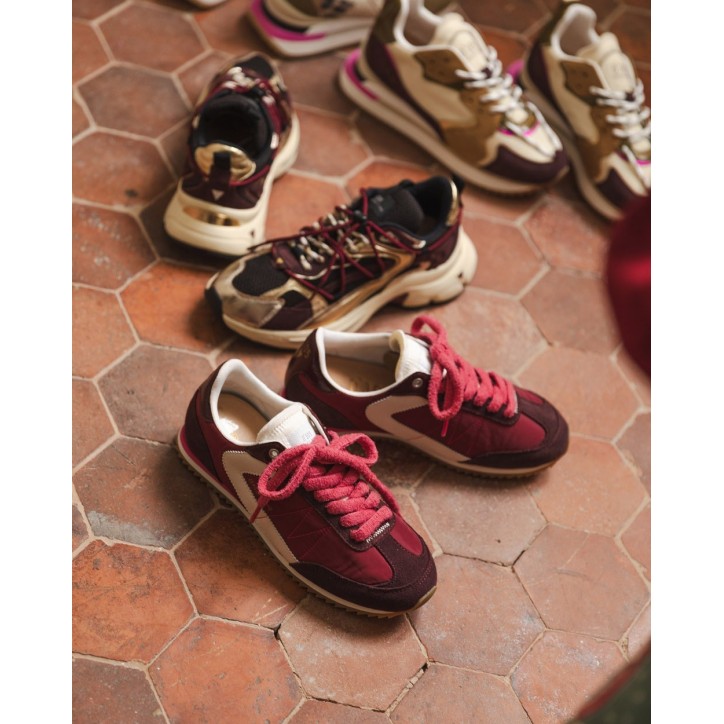 SNEAKERS LINA BORDEAUX