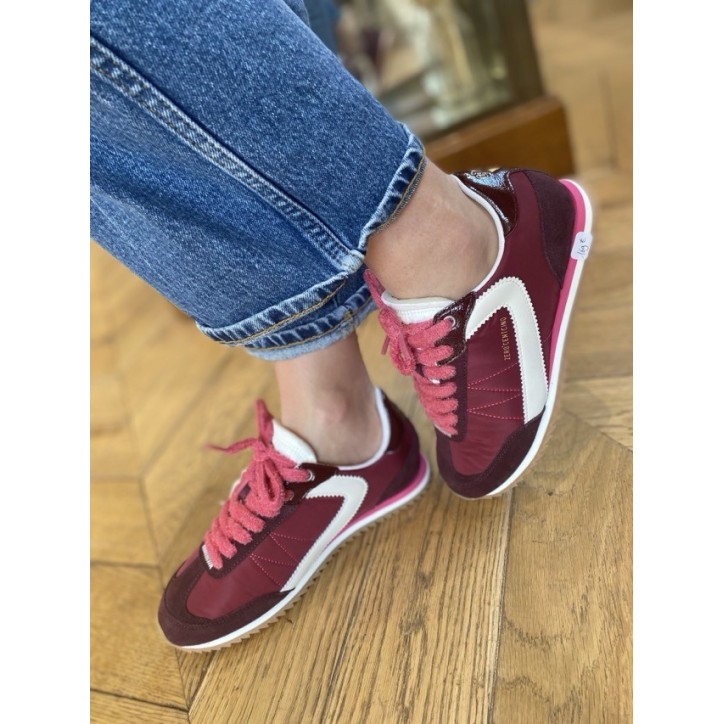SNEAKERS LINA BORDEAUX