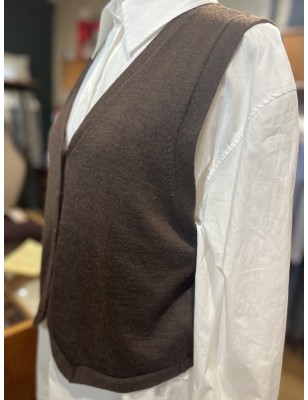 CARDIGAN GIANCARLO SANS MANCHE