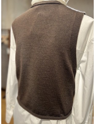 CARDIGAN GIANCARLO SANS MANCHE