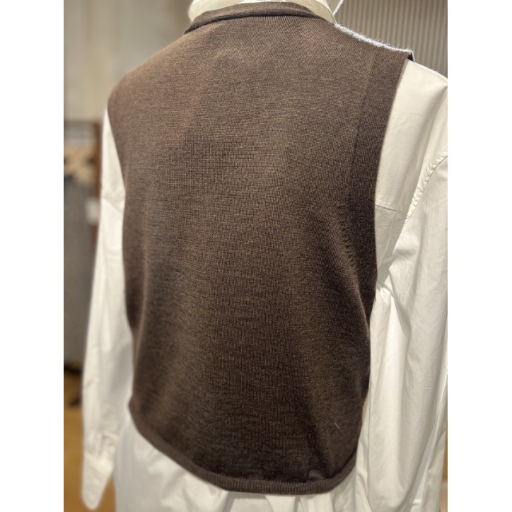 CARDIGAN GIANCARLO SANS MANCHE