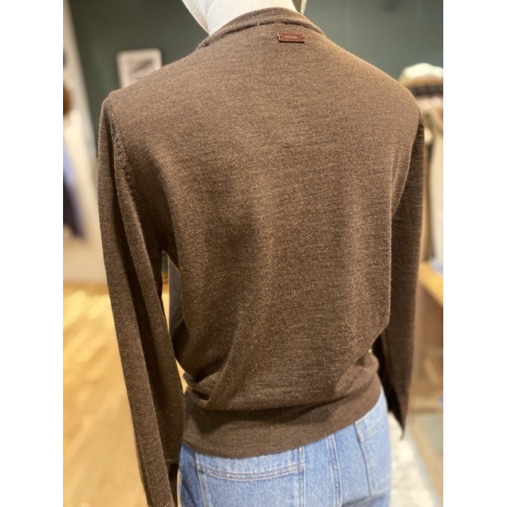 PULL TESHIMA COL ROND