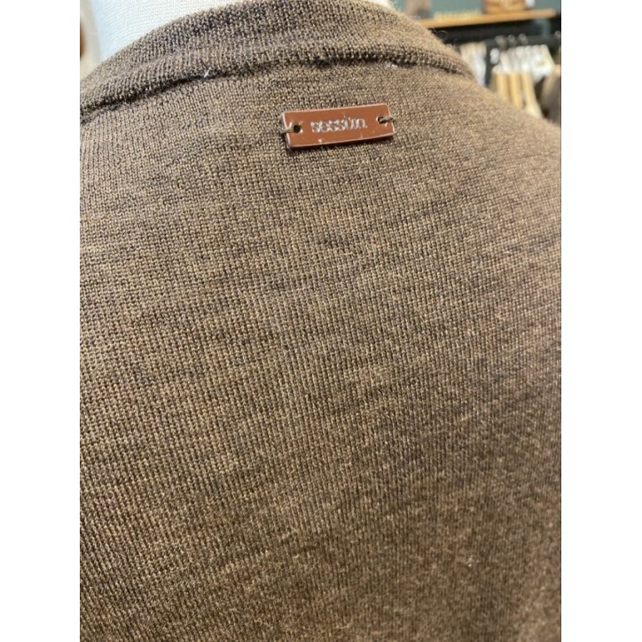PULL TESHIMA COL ROND
