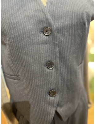 GILET LYNN COPER STRIPE