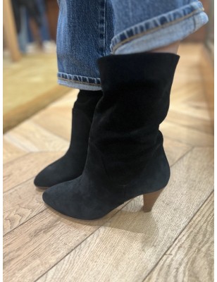 MI-BOTTES NOIRES 80'S