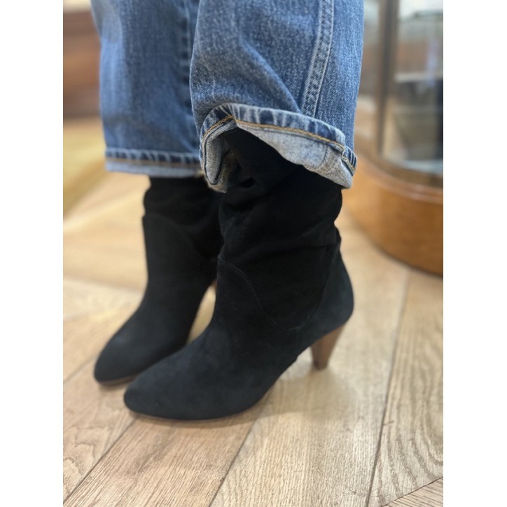 MI-BOTTES NOIRES 80'S