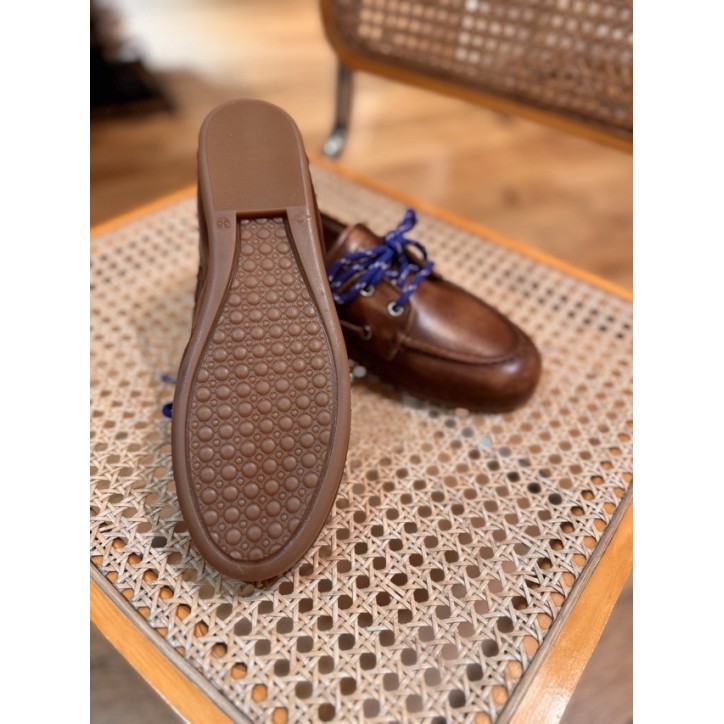 MOCASSIN BATEAU MARIN