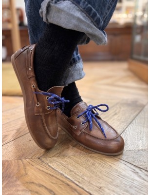 MOCASSIN BATEAU MARIN