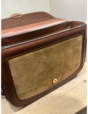 SAC À RABAT ROMY SUEDE & CUIR