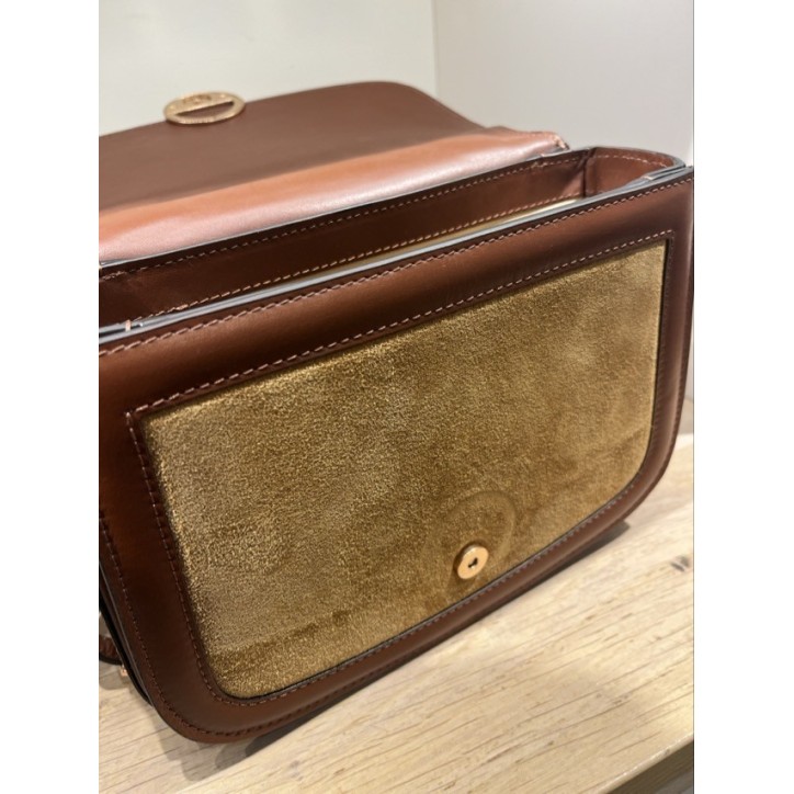 SAC À RABAT ROMY SUEDE & CUIR