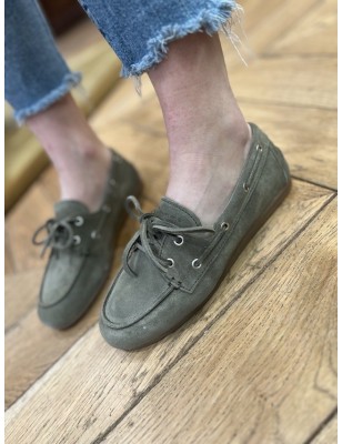 BOAT LOAFER BRUSHED - SUEDE