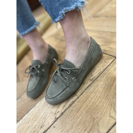 BOAT LOAFER BRUSHED - SUEDE