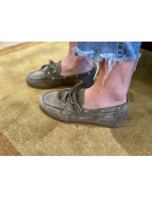 BOAT LOAFER BRUSHED - SUEDE