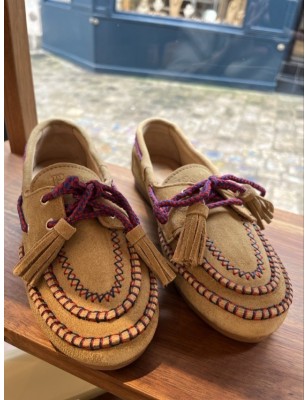 BOAT LOAFER FRINGE - COLOURED