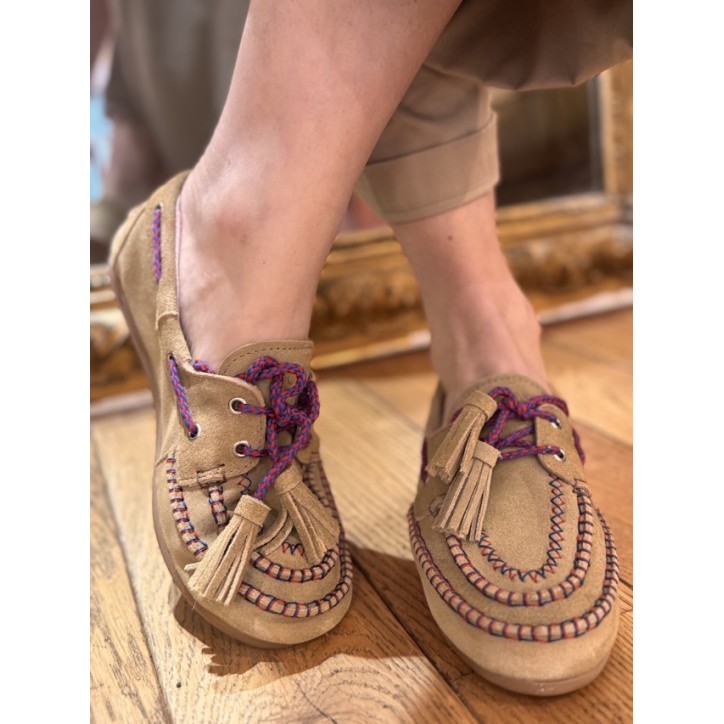 BOAT LOAFER FRINGE - COLOURED