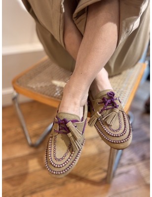 BOAT LOAFER FRINGE - COLOURED