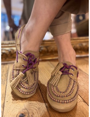 BOAT LOAFER FRINGE - COLOURED