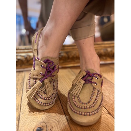 BOAT LOAFER FRINGE - COLOURED
