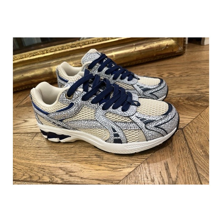 CITY RUN NAVY/CRACKED