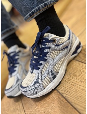 CITY RUN NAVY/CRACKED