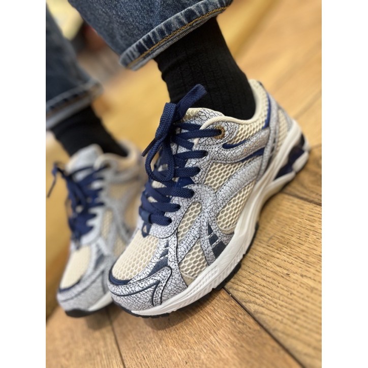 CITY RUN NAVY/CRACKED
