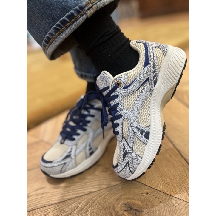 CITY RUN NAVY/CRACKED