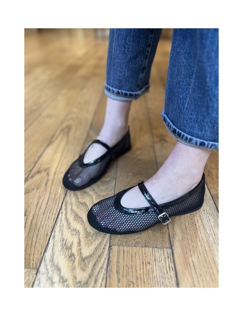 BALETTO MESH - CUIR