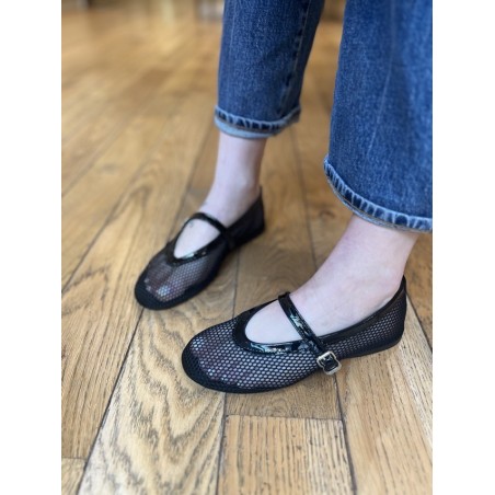 BALETTO MESH - CUIR