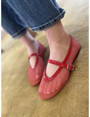 BALETTO MESH - CUIR