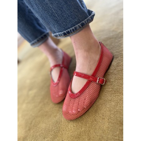 BALETTO MESH - CUIR